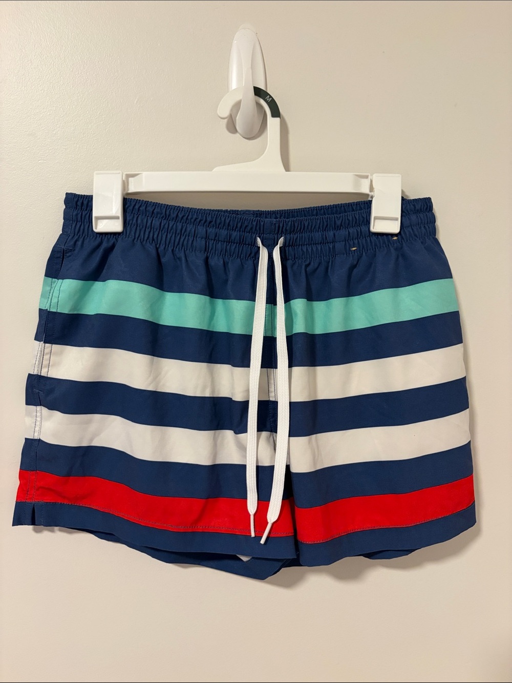 Chubbie’s Men’s Swim Trunks July 4th Size Medium 4’ Inseam